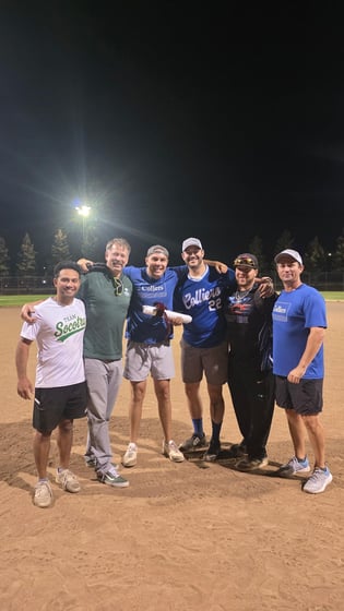 Champions Team Colliers with Organizers Keith Torres and Chris Baumann